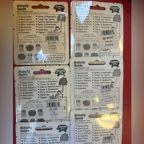 Mini Notepad Set - Multicolor - Picture 5 of 5